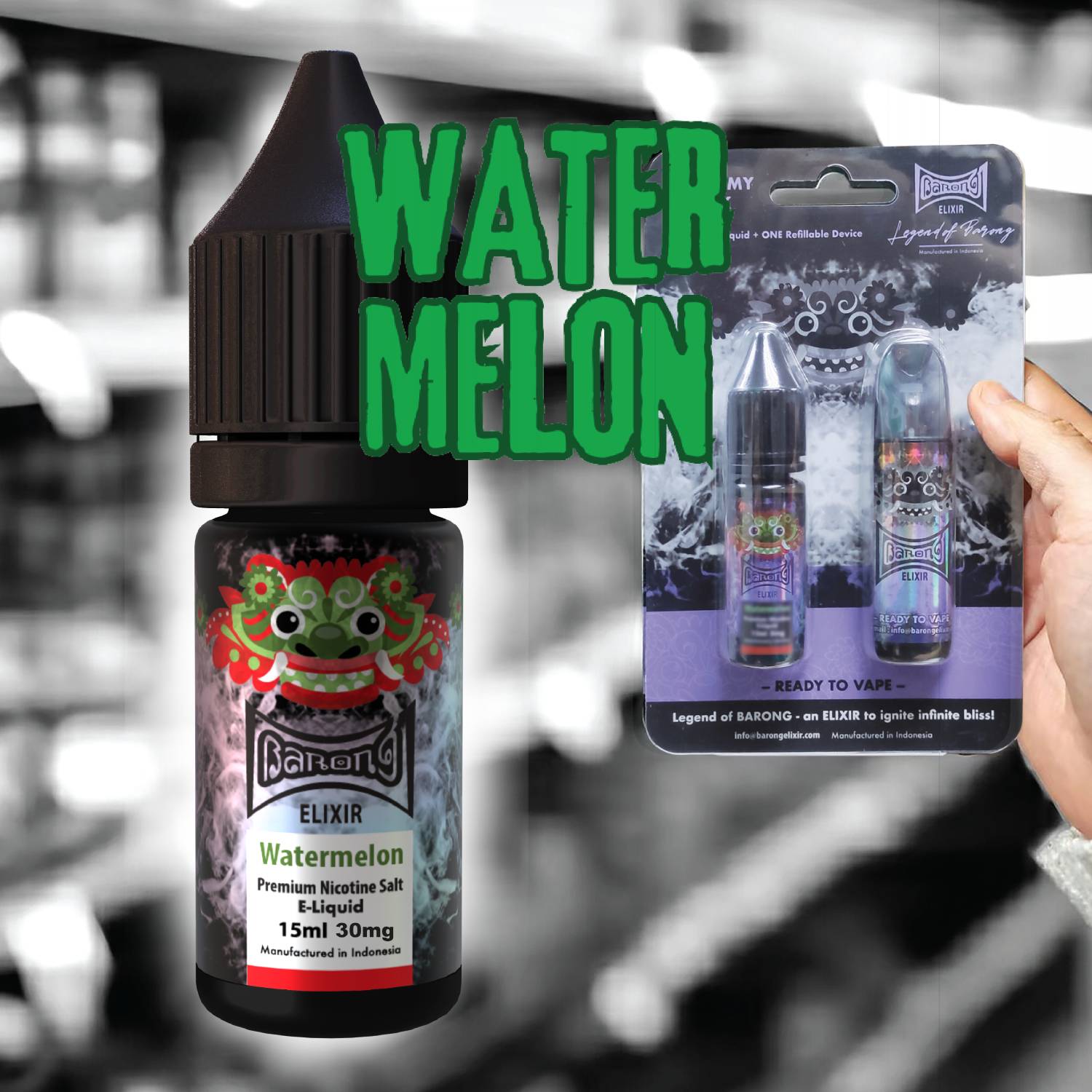 Barong Watermelon Saltnic Economy Pack